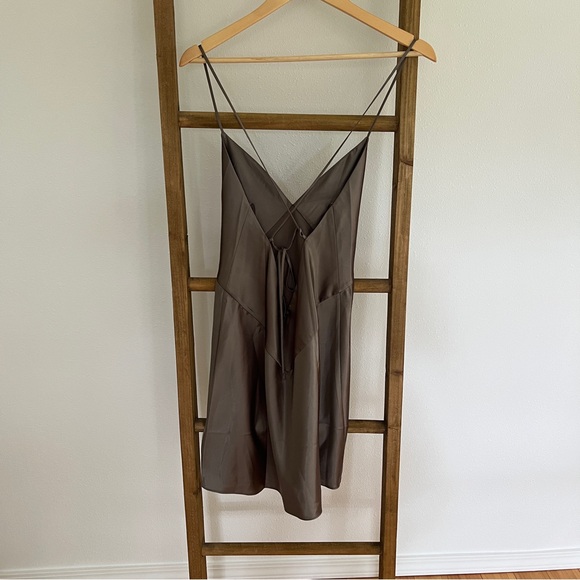 Grace Loves Lace Satin Mini Dress - Picture 3 of 7